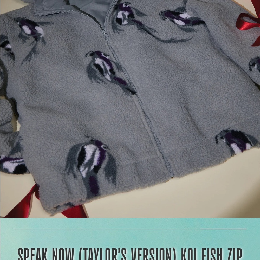 Speak Now Koi Fish zip up Taylor Swift - Picture 2 of 5